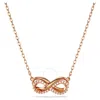 Swarovski Hyperbola Pendant Pave Rose Gold Shiny White In White