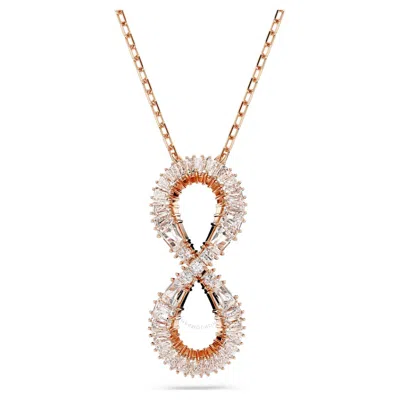 Swarovski Hyperbola Pendant Rose Gold Shiny White