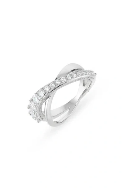 Swarovski Hyperbola Ring In Metallic