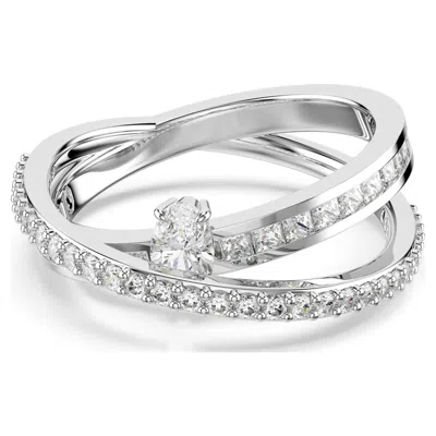 Swarovski Hyperbola Ring In White