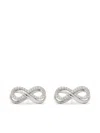 Swarovski Hyperbola Stud Earrings In White