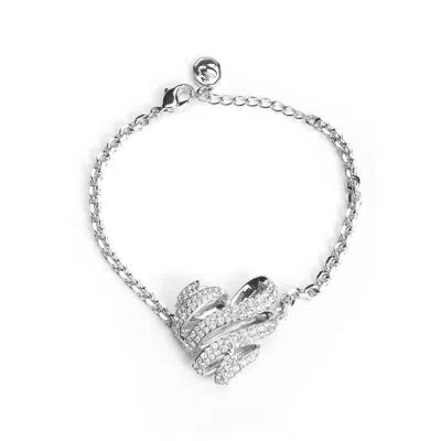 Swarovski Hyperbola Women's Bracelet In Brown