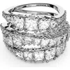 Swarovski Hyperbola Ring In Gray