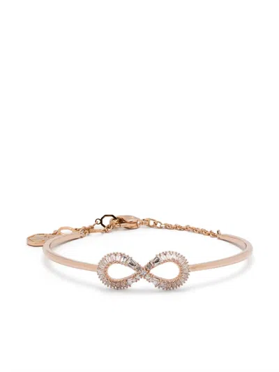 Swarovski Hyperbola Zirconium-embellished Bangle In White