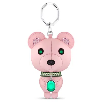 Swarovski Icons Kris Bear Key Ring In Silver Tone