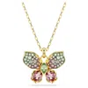 Swarovski Idyllia Butterfly Pendant Necklace In Multicolored