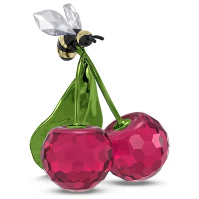 Swarovski Idyllia Bee And Cherry Figurine