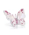 Swarovski Idyllia Butterfly Small Figurine In Pink