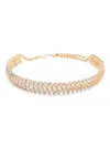 Swarovski Idyllia Choker Necklace In Gold