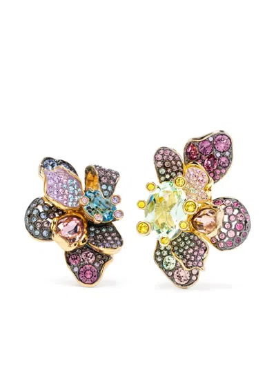 Swarovski Idyllia Clip-on Earrings In Gold