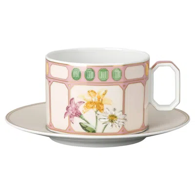 Swarovski Idyllia Kombi-tasse Mit Untertasse In Multi