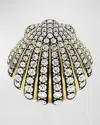 Swarovski Idyllia Brooch In Gold