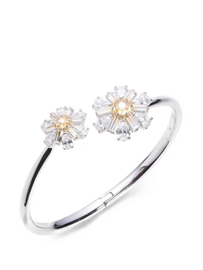 Swarovski Idyllia Crystal-embellished Bracelet In Metallic