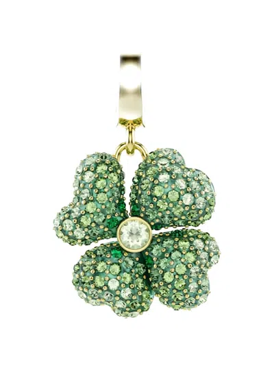 Swarovski Idyllia Crystal-embellished Charm In Green