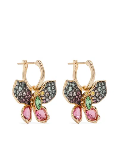 Swarovski Idyllia Drop Earrings In Gold