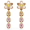 Swarovski Idyllia Multicolored Mixed Cuts Drop Earrings