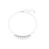 Swarovski Idyllia E Necklace Rhodium Shiny White In White