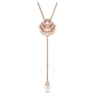 Swarovski Idyllia E Pendant Y Sd Rose Gold Shiny White