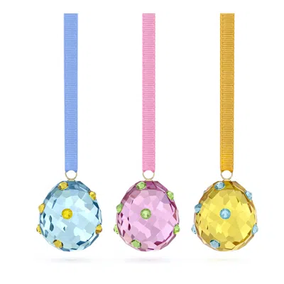Swarovski Idyllia Eier Ornament Set In Multi