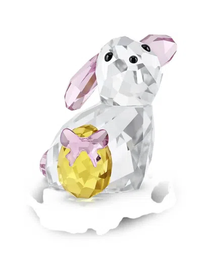 Swarovski Idyllia Faceted Rabbit Home Decor In Multi