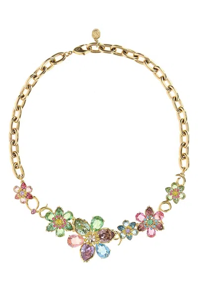 Swarovski Idyllia Gold Metal Mini Necklace