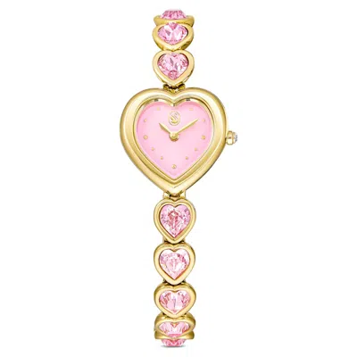 Swarovski Idyllia Heart Uhr In Pink