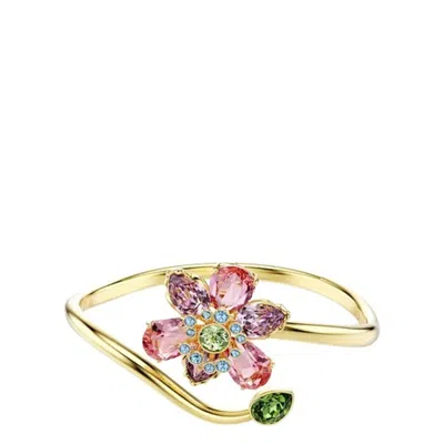 SWAROVSKI SWAROVSKI IDYLLIA MIXED CUTS CRYSTAL BANGLE