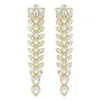 Swarovski Idyllia Mixed Cuts Drop Earrings
