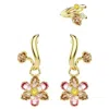Swarovski Idyllia Mixed Cuts Set Of 3 Earrings