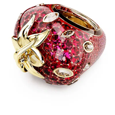 Swarovski Idyllia Motivring In Red