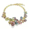 Swarovski Idyllia Multicolored Flower Necklace