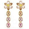 Swarovski Idyllia Multicolored Mixed Cuts Drop Earrings