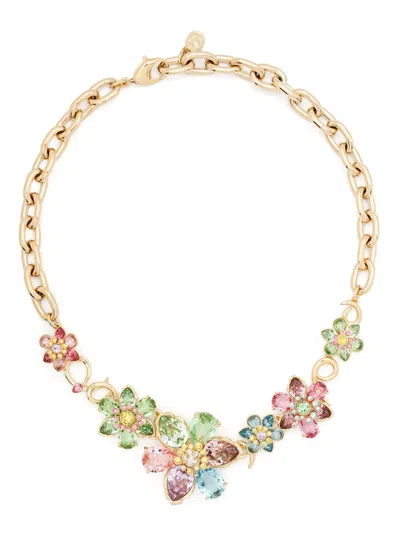 Swarovski Idyllia Necklace In Gold