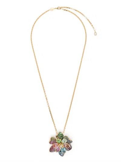 Swarovski Idyllia Necklace In Gold