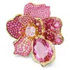 Swarovski Florere Motif Ring Gold Shiny Rose