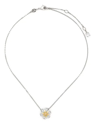 Swarovski Idyllia Pendant Necklace In Yellow