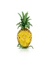 Swarovski Idyllia Pineapple Figurine In Yellow