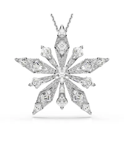 SWAROVSKI IDYLLIA RHODIUM PLATED PENDANT NECKLACE
