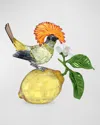 Swarovski Idyllia Royal Flycatcher Crystal Figurine