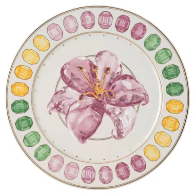 Swarovski Idyllia Service Plate In Mehrfarbig