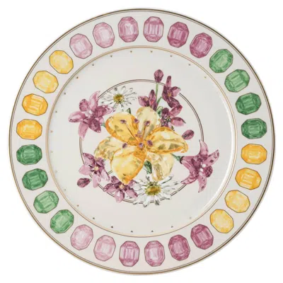 Swarovski Idyllia Service Plate In Mehrfarbig