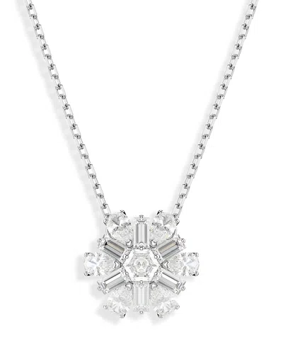 SWAROVSKI IDYLLIA SNOWFLAKE PENDANT NECKLACE, 14.87