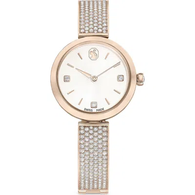 Swarovski Illumina Bracelet Watch, 27mm In Gold