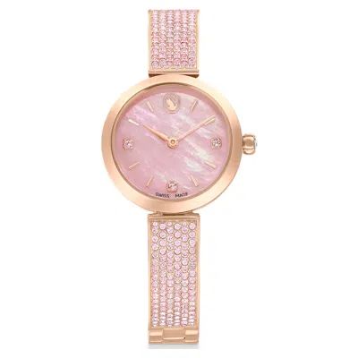 Swarovski Illumina Watch In Pink