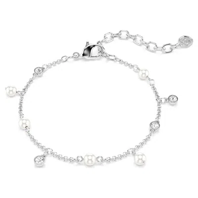 Swarovski Imber Bracelet In ["white","silver Tone"]