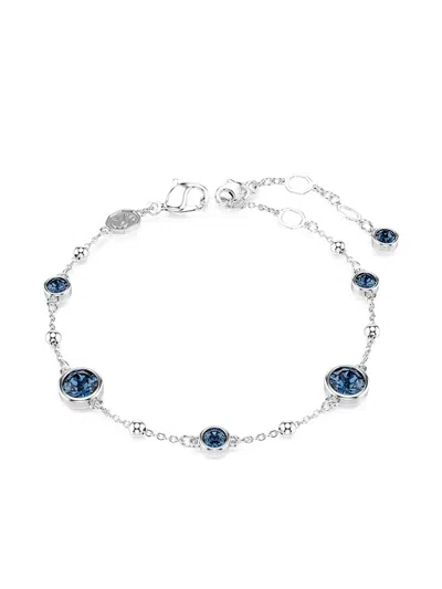 Swarovski Imber Crystal-embellished Beaded Bracelet In Metallic