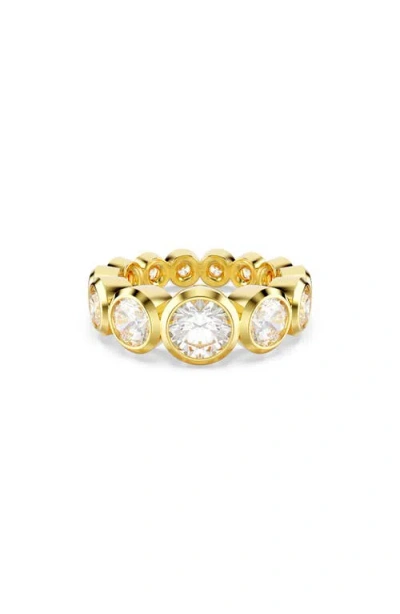 SWAROVSKI SWAROVSKI IMBER CRYSTAL GRADUATED ETERNITY RING