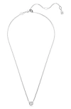 SWAROVSKI SWAROVSKI IMBER CRYSTAL PENDANT NECKLACE