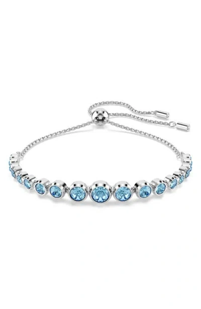 SWAROVSKI SWAROVSKI IMBER CRYSTAL SLIDER BRACELET