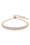 Swarovski Imber Tennis Bracelet In Pink